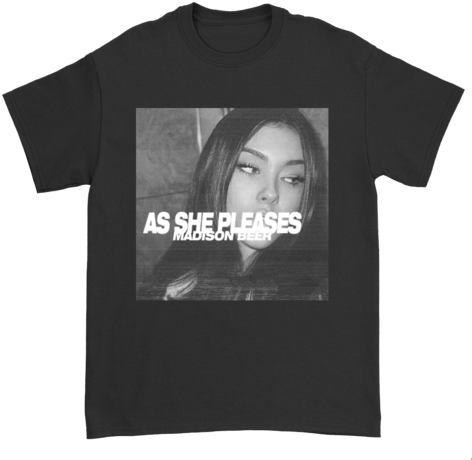 As She Pleases Tour Tee - Home With You Madison Beer (480x480), Png Download