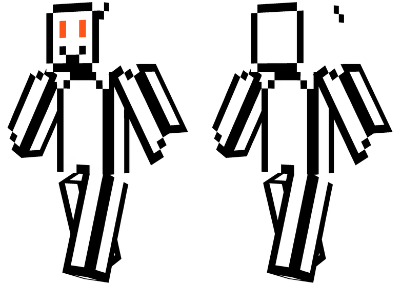 Reddit Alien - Reddit Minecraft Skin (804x576), Png Download
