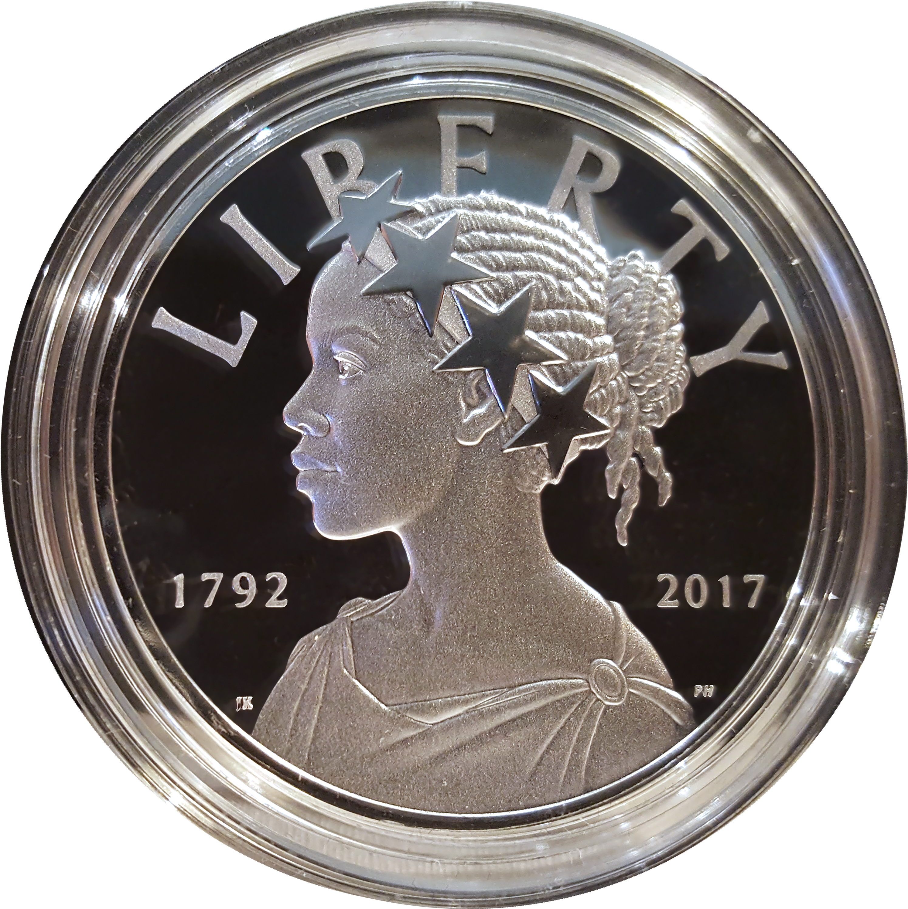 2017 American Liberty Silver Medal Unboxing Sq - Dime (3000x3000), Png Download
