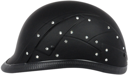 Hawk Dull Black Diamond 3 - Helmet (500x600), Png Download