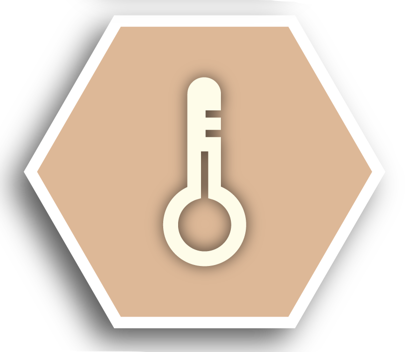 Thermometer-icon - Circle (814x708), Png Download