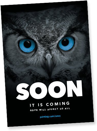 Download Our Guide To Gdpr Below Now - Green Owl Eyes (400x533), Png Download