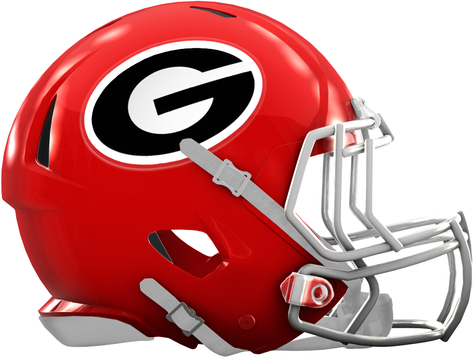 Uga Helmet - Georgia Football Helmet Png (1005x1024), Png Download