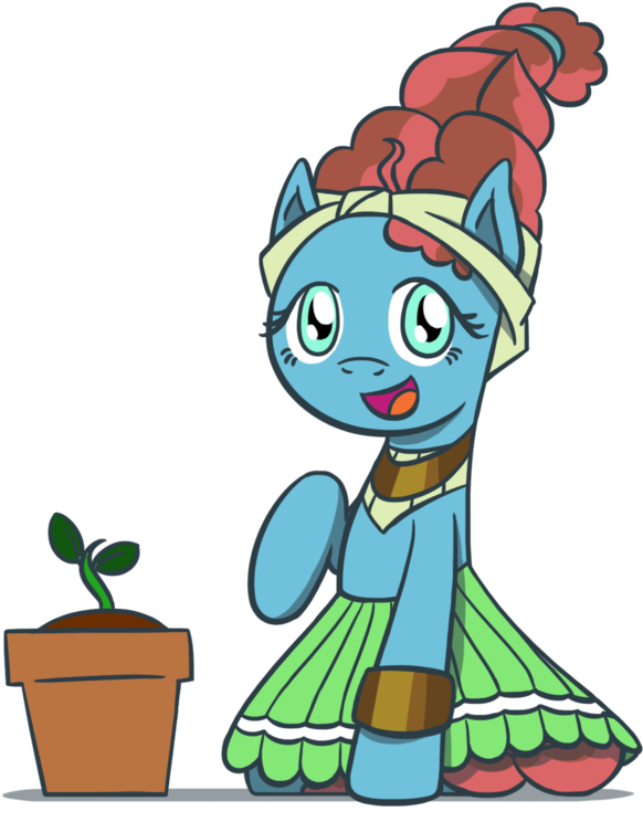 Flutterluv, Earth Day, Earth Pony, Female, Mare, Meadowbrook, - My Little Pony: Friendship Is Magic (768x1024), Png Download