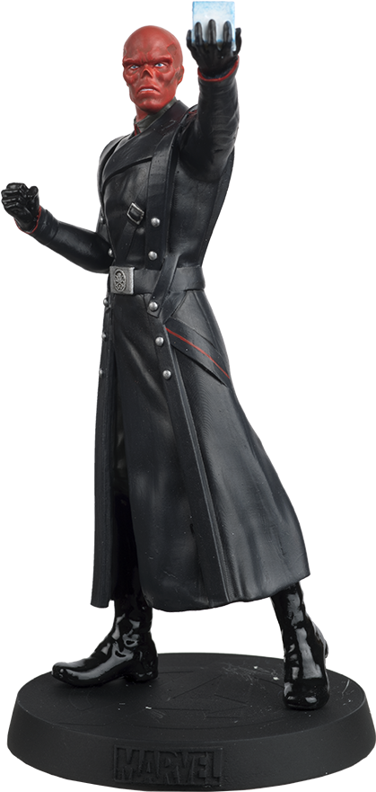 Eaglemoss Skull - Marvel Eaglemoss Red Skull (510x900), Png Download