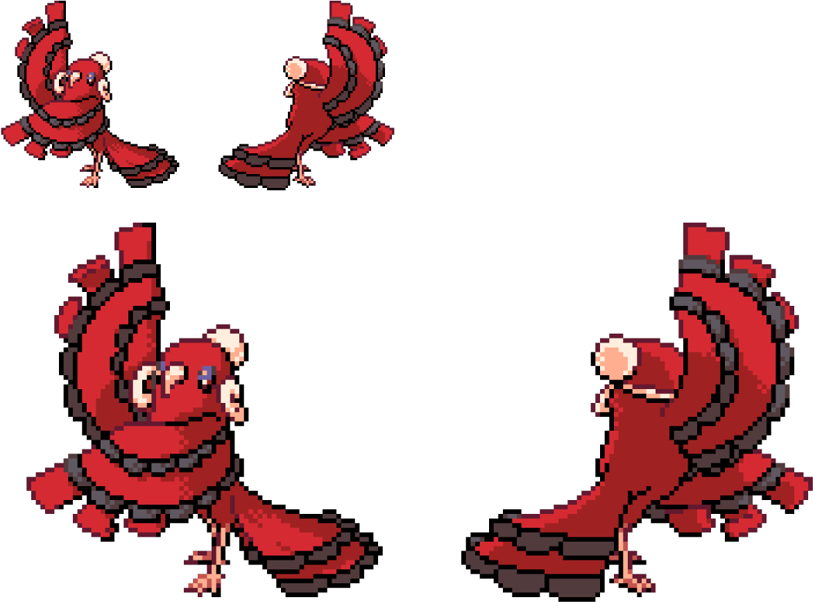 “ O R I C O R I O By Falgaia Deviantart - Oricorio Baile Sprite (1280x960), Png Download