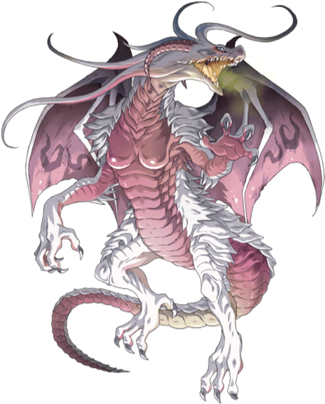 White Flame Holy Dragon Transparent - Illustration (480x640), Png Download