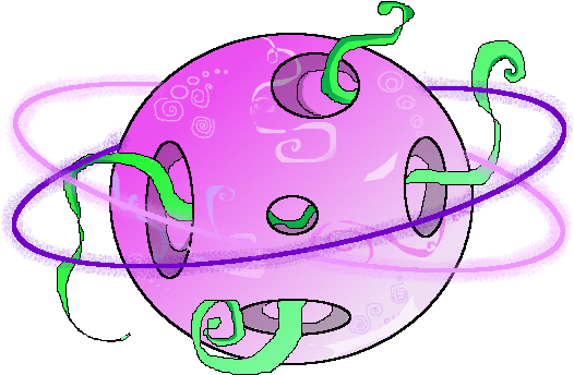 Pinkplanet (640x400), Png Download