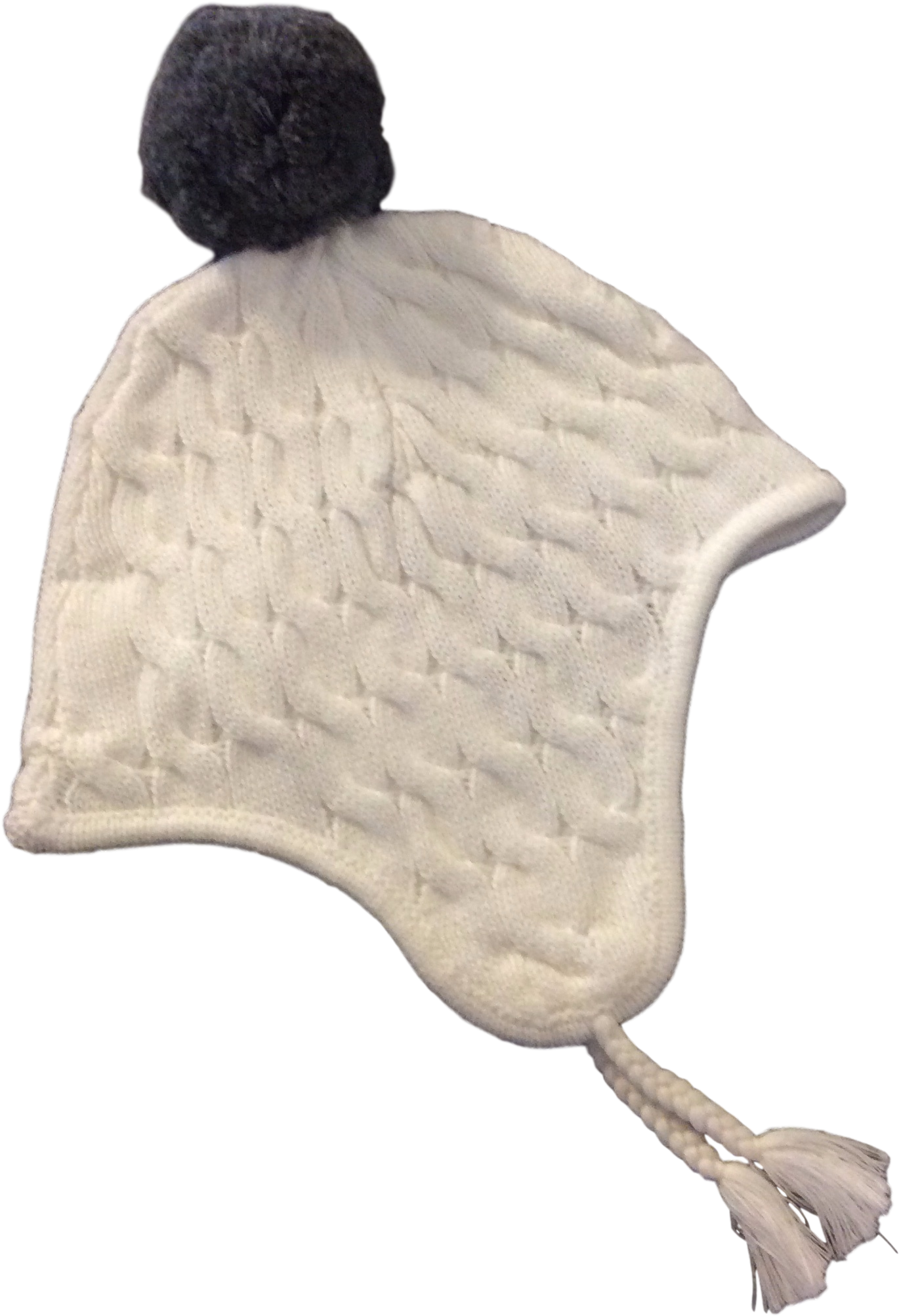 Northern Nights Pom Pilot Hat - Beanie (1936x2592), Png Download