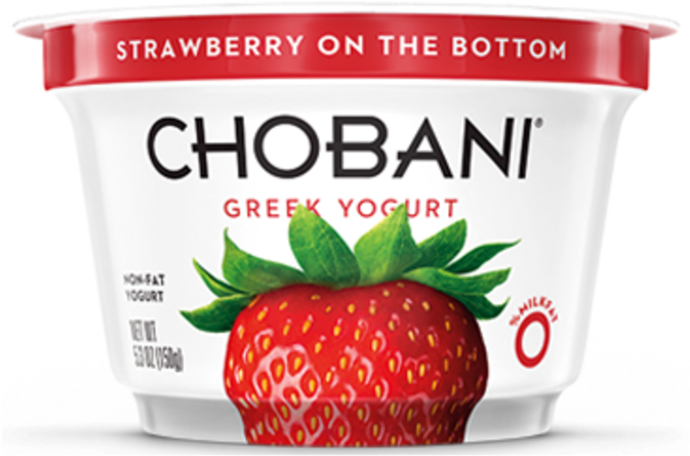 Download Hd Chobani Greek Yogurt Strawberry Transparent Png Image Nicepng Com