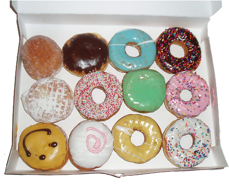 67 Tumblr - Doughnut (500x375), Png Download