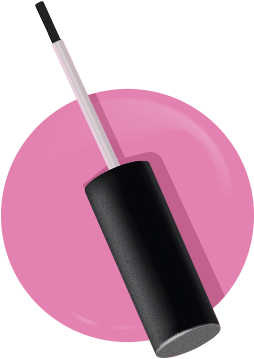 La Brocha Color Nails - Brocha De Esmalte Png (436x359), Png Download