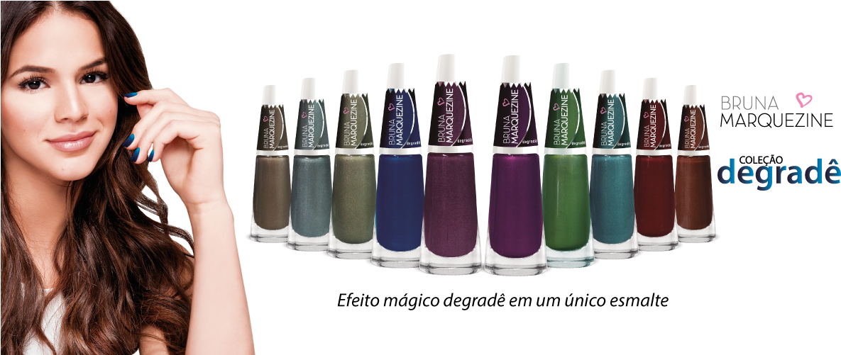 Vou Deixar Abaixo Os Links Da Parceria Ludurana Para - Esmalte Degradê Bruna Marquezine Ludurana - 7898196306388-8 (1200x500), Png Download