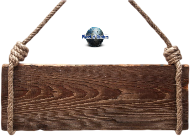 Autor - Ellpirado - Wooden Hanging Sign Board Png (650x471), Png Download
