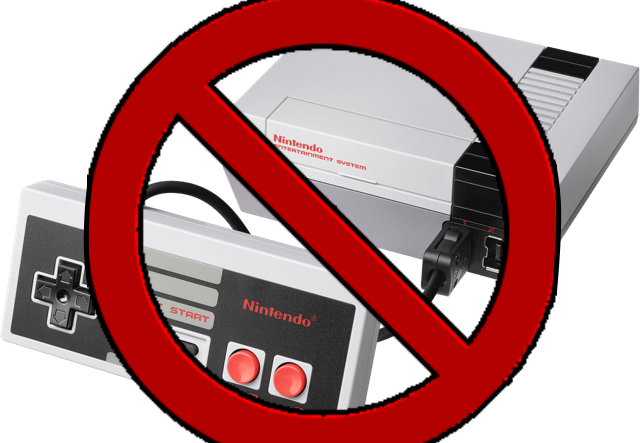 Nintendo Entertainment System : Nes Classic Edition (640x443), Png Download