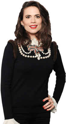 Forster's Howards End Is One Of The Most Beloved English-language - Hayley Atwell Png (330x412), Png Download