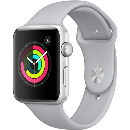 Auction - Apple Watch Series 3 (gps) - 42 Mm - Silver Aluminium (1000x1000), Png Download
