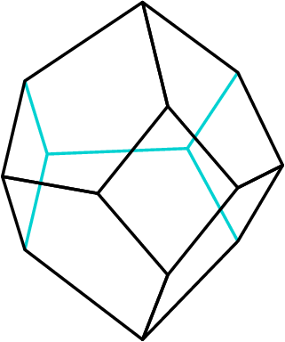 The 3-dimensional Associahedron, Realized As The Secondary - Associahedron (321x384), Png Download