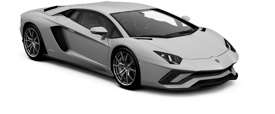 Lamborghini Aventador S Azzurro Thetys (1100x441), Png Download