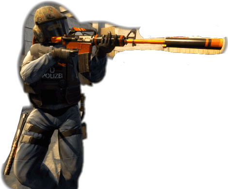 Csgo Counter Terrorist (470x390), Png Download