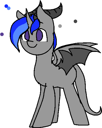 Nootaz, Commission, Dracony, Dragon Horns, Dragon Hybrid, - Cartoon (482x532), Png Download