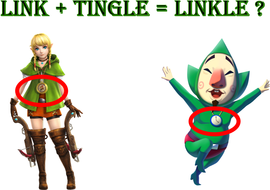 So Linkle Is Tingle's Child Or Descendant - Face (1280x720), Png Download