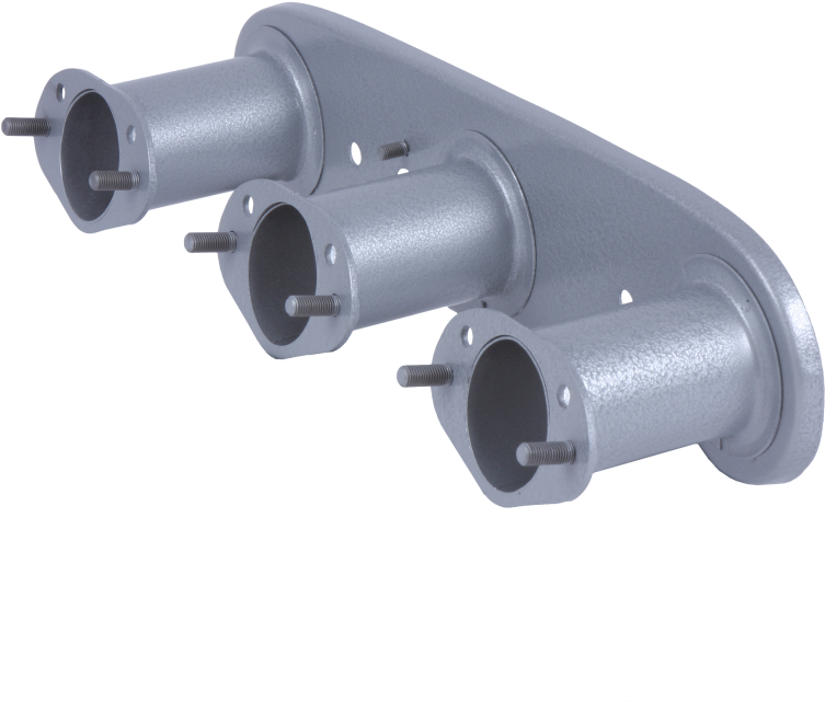 Jaguar E Type Aircleaner Base, With Trumpets - Rifle (800x800), Png Download