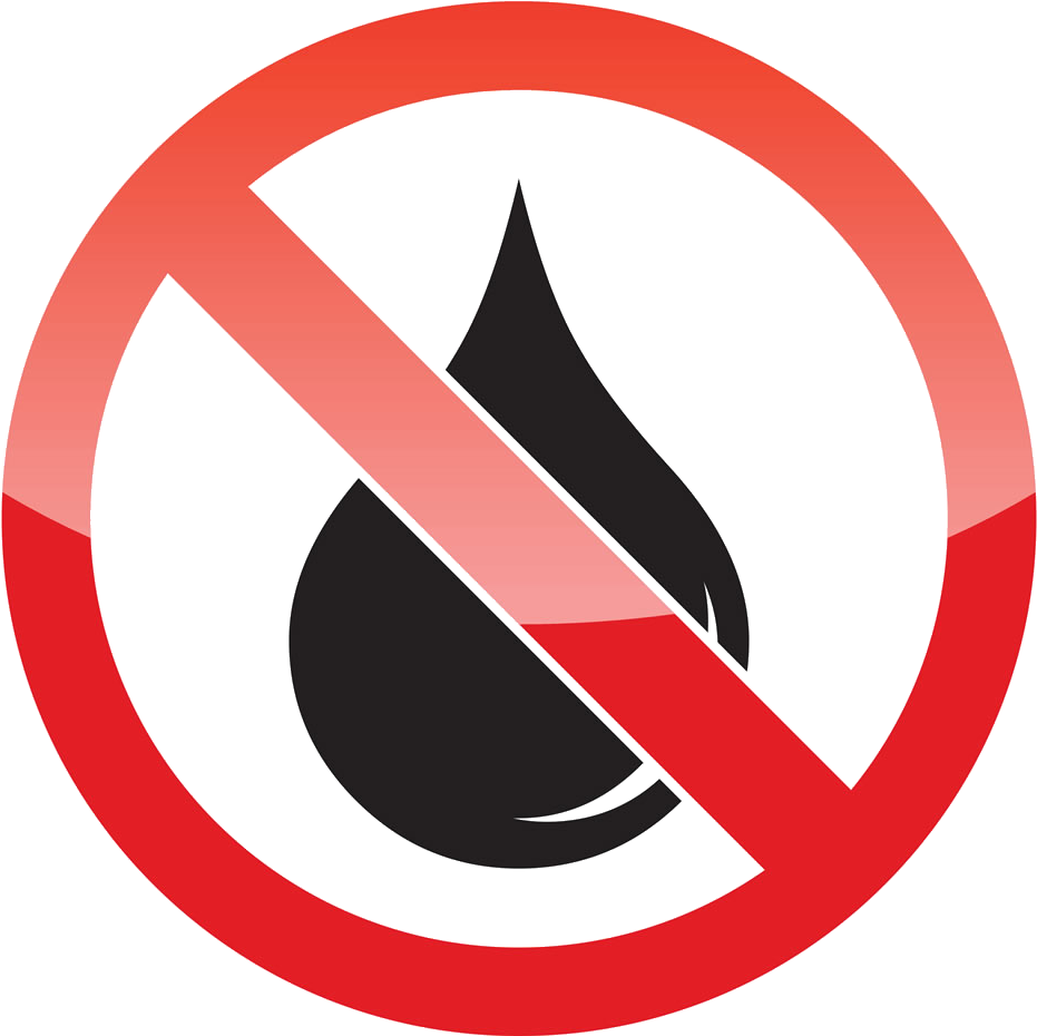 Prohibido Agua (1000x1000), Png Download
