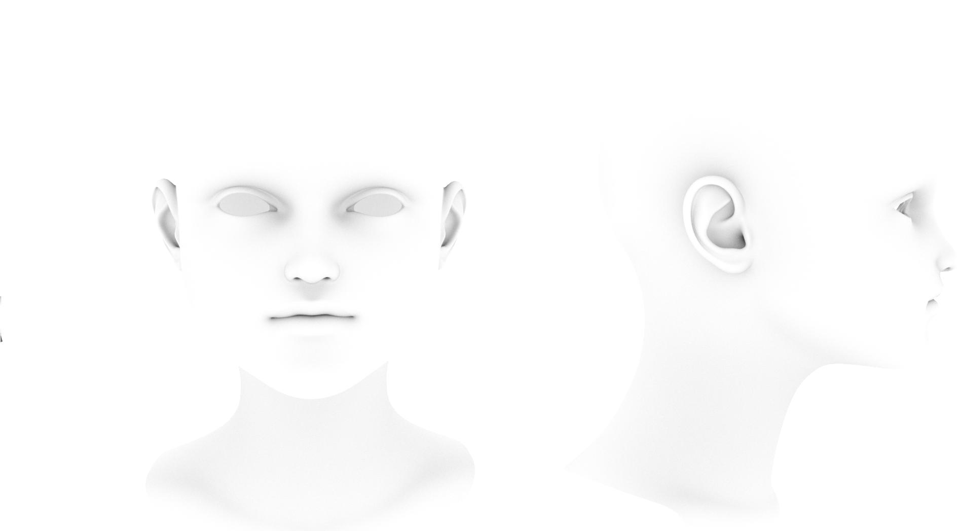 I Painted On In Photoshop And Duplicated And Resized - Human (1920x1080), Png Download