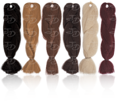 Cabello Sintetico Rasta Trenzar Colores Naturales - Pelo Para Hacer Trenzas Africanas (400x465), Png Download