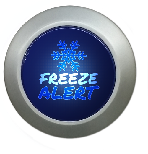 Freeze Alert Fridge Magnet - Refrigerator Magnet (778x622), Png Download
