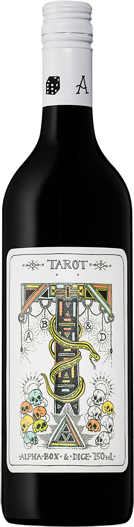 Alpha Box & Dice Tarot Grenache 2016 Red Wine From (320x1100), Png Download