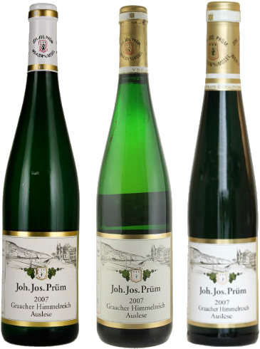 Prums-1 - Jj Prüm Graacher Himmelreich Riesling Auslese Gold (600x489), Png Download
