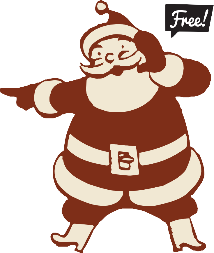 Rumas Merry Christmas Background Wall Decoration Removable (735x867), Png Download