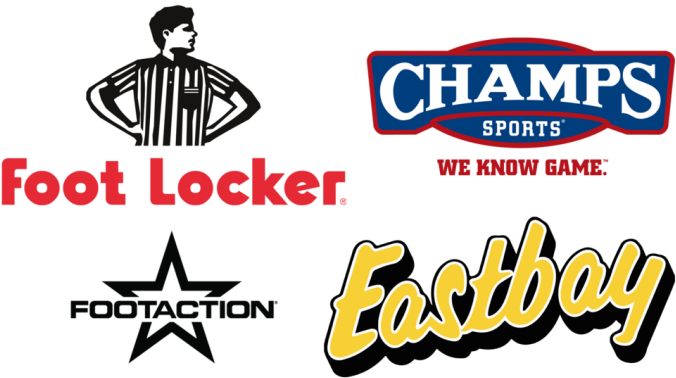 Online Sneaker Sellers - Foot Locker Floor Plan (720x411), Png Download
