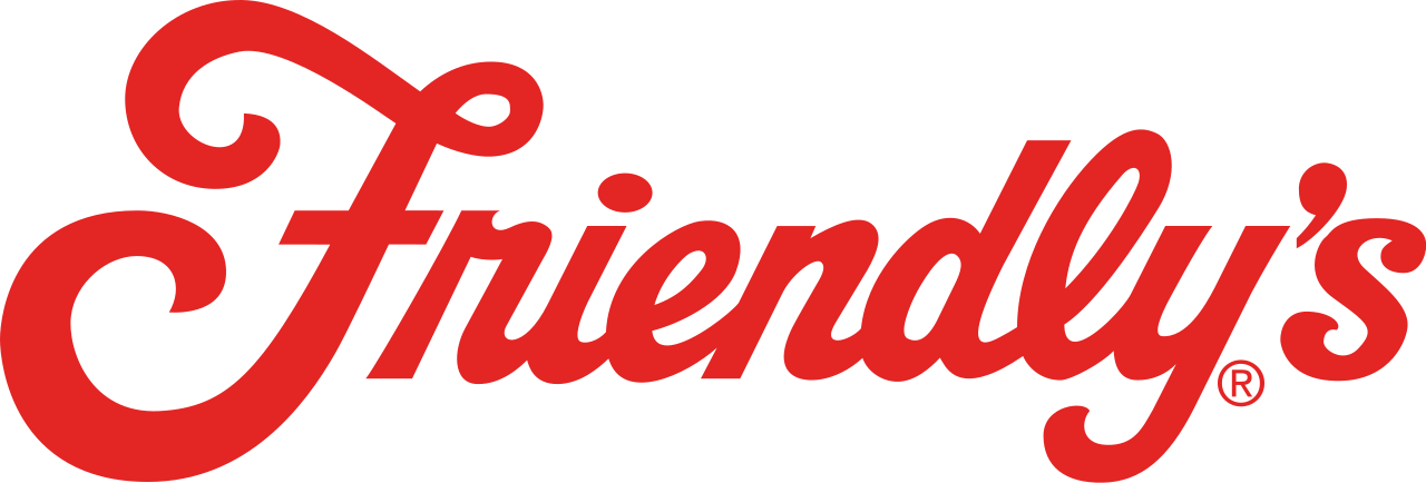 File - Friendly's Logo - Svg - Friendly's Ice Cream Logo (1280x434), Png Download