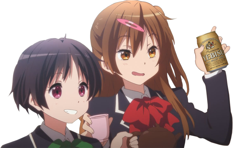 #2 Hair Human Hair Color Anime Hairstyle Black Hair - Kumin Tsuyuri Png (820x500), Png Download