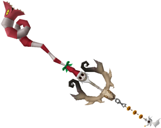 Kingdom Hearts Halloween Keyblade (630x476), Png Download