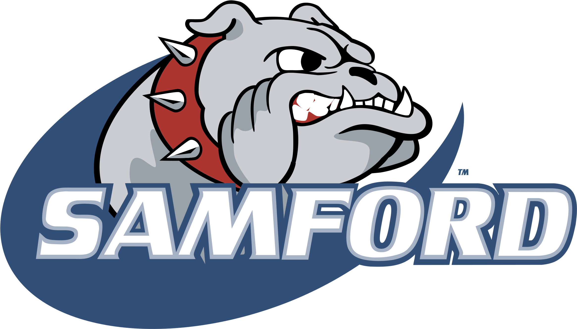 Samford Bulldogs Logo Png Transparent - Samford Bulldogs (2400x2400), Png Download