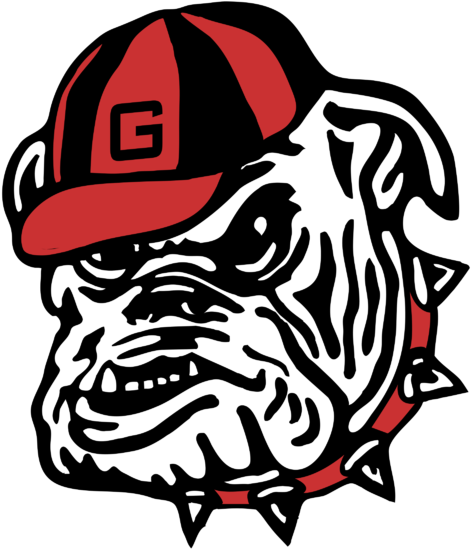 Georgia Bulldog Logo Svg (800x600), Png Download