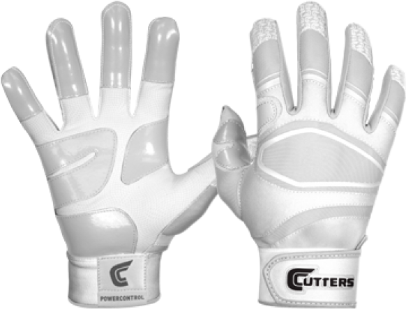 Cutters Power Control Youth Batting Gloves (600x600), Png Download