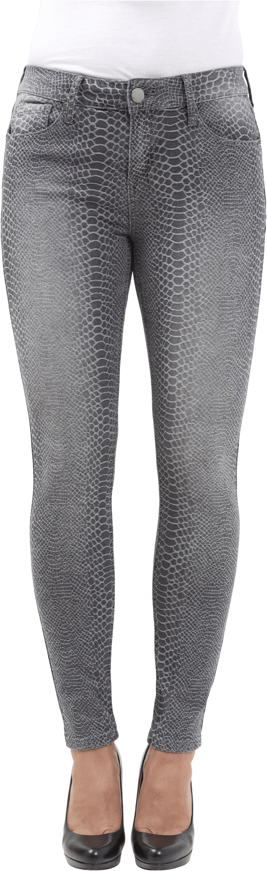 Seven 7 Jacquard Skinny Jeans - Leggings (1200x1800), Png Download