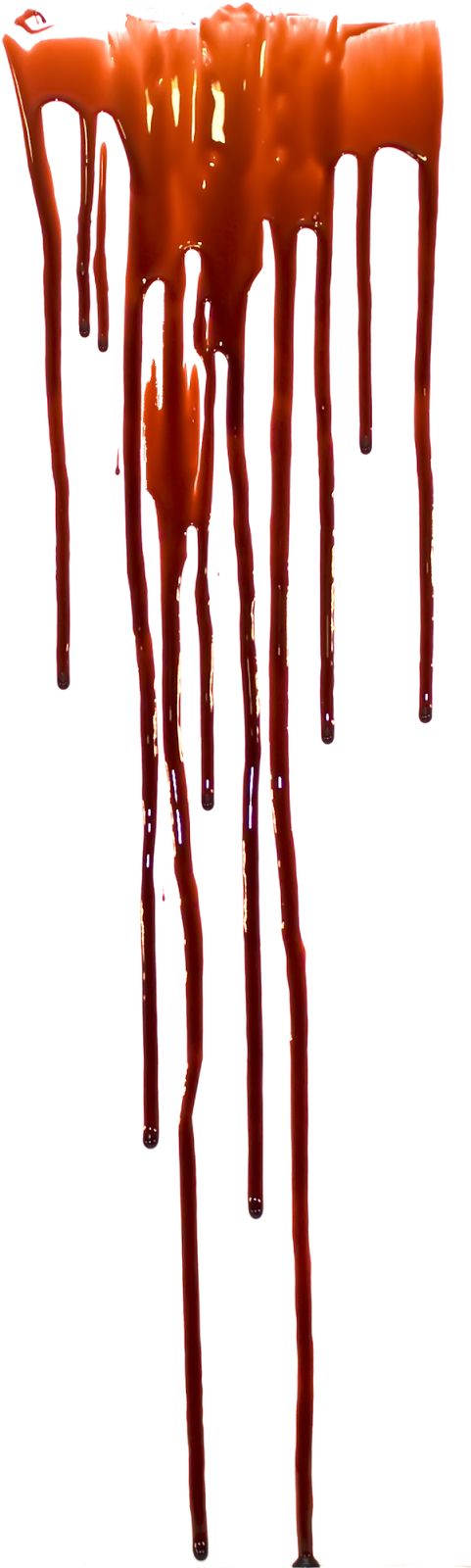 Dripping Blood Png (481x1600), Png Download