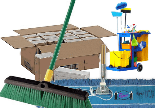 Janitorial Supplies - Starting A Cleaning Business [book] (500x350), Png Download
