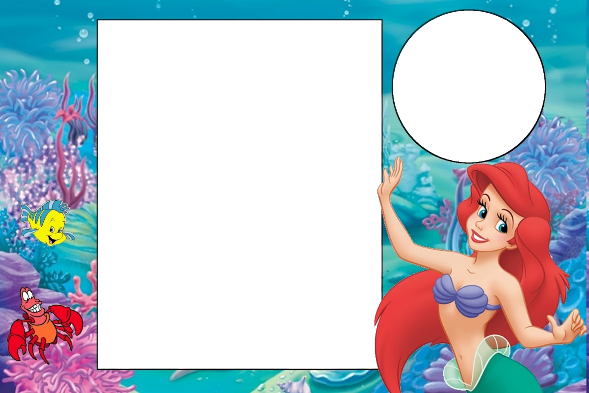 Princesa Ariel - Disney Little Mermaid (1200x801), Png Download