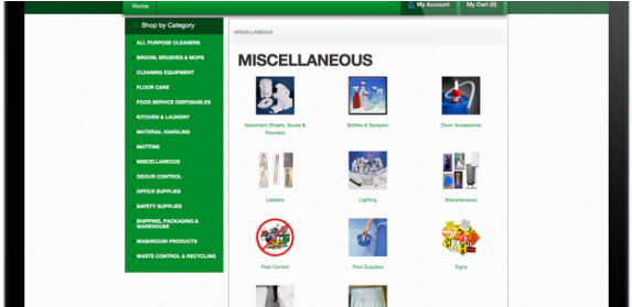 Miscellaneous Janitorial Supplies - Janitor (736x278), Png Download