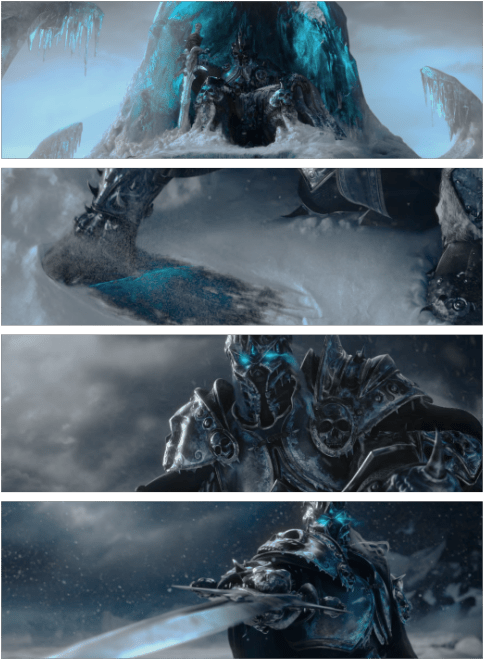 World Of Warcraft Gaming Mouse Pad Lich King Arthas (500x678), Png Download