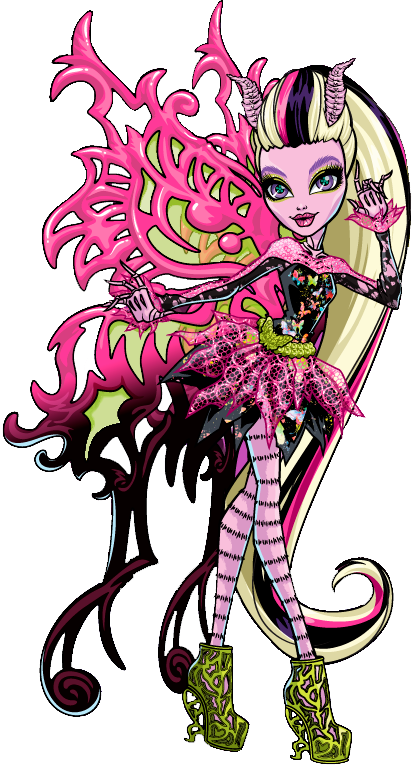 Bonita Femur - Monster High Bonita Femur (412x765), Png Download