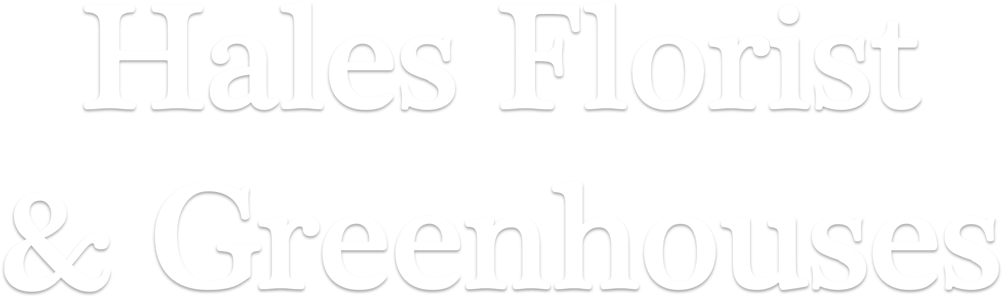 Hales Florist & Greenhouses - Caldwell Flowerland (2380x1407), Png Download