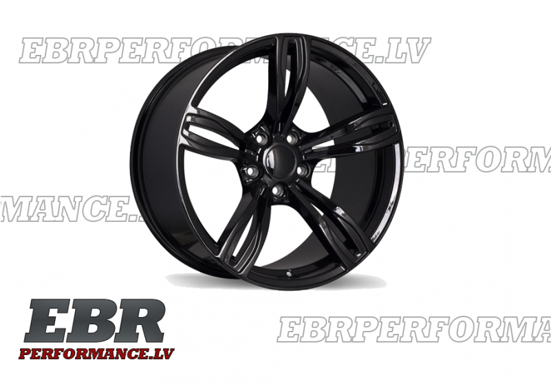 343oembloe1-800x800 - Replika R141a (painted/black) Wheels 16"x7" 5x120 35mm (800x800), Png Download
